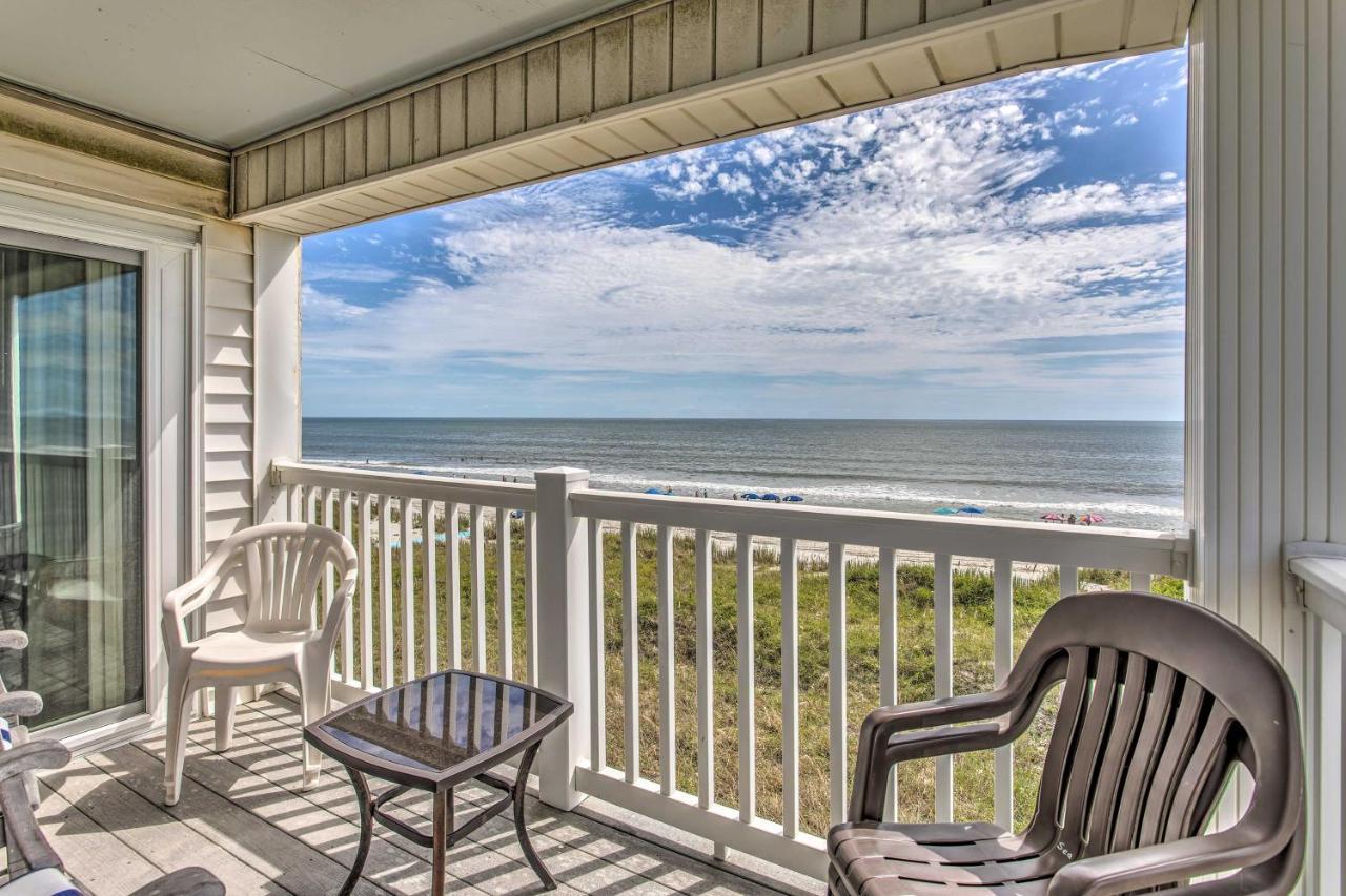 מירטל ביץ' Bright Beachy Condo With Boardwalk Access And Patio! מראה חיצוני תמונה