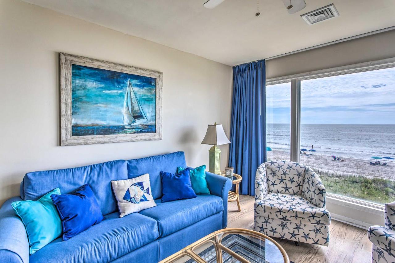 מירטל ביץ' Bright Beachy Condo With Boardwalk Access And Patio! מראה חיצוני תמונה