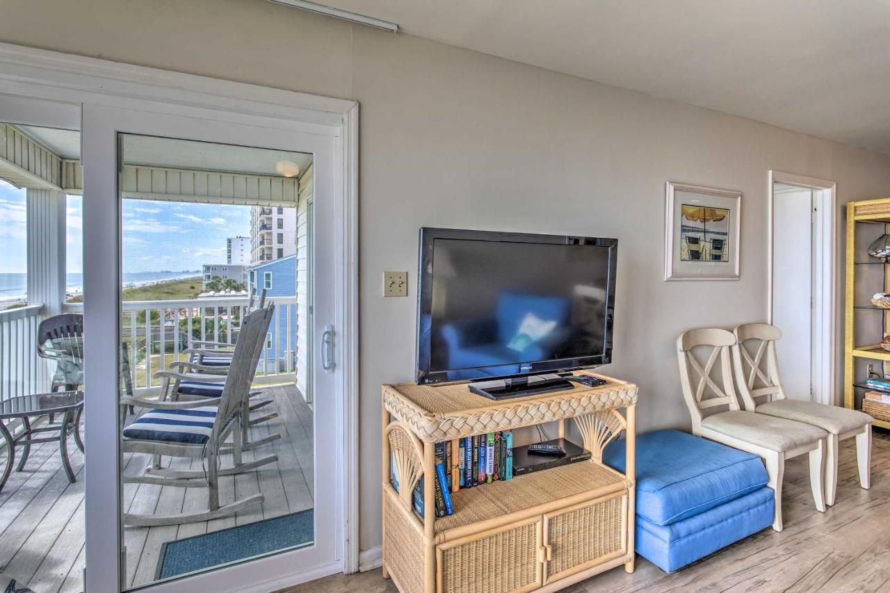 מירטל ביץ' Bright Beachy Condo With Boardwalk Access And Patio! מראה חיצוני תמונה