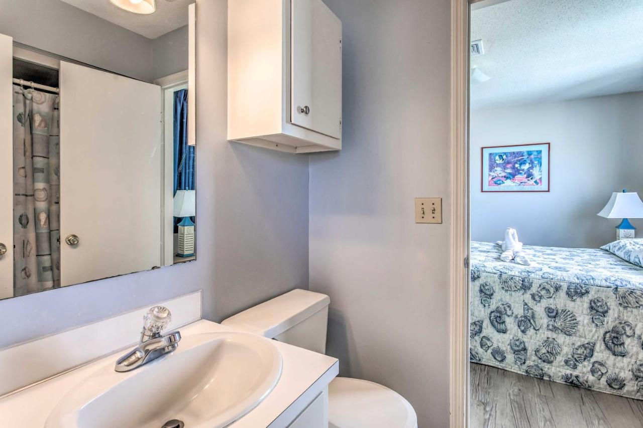 מירטל ביץ' Bright Beachy Condo With Boardwalk Access And Patio! מראה חיצוני תמונה