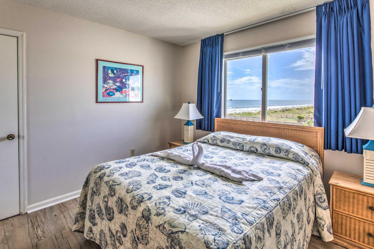 מירטל ביץ' Bright Beachy Condo With Boardwalk Access And Patio! מראה חיצוני תמונה