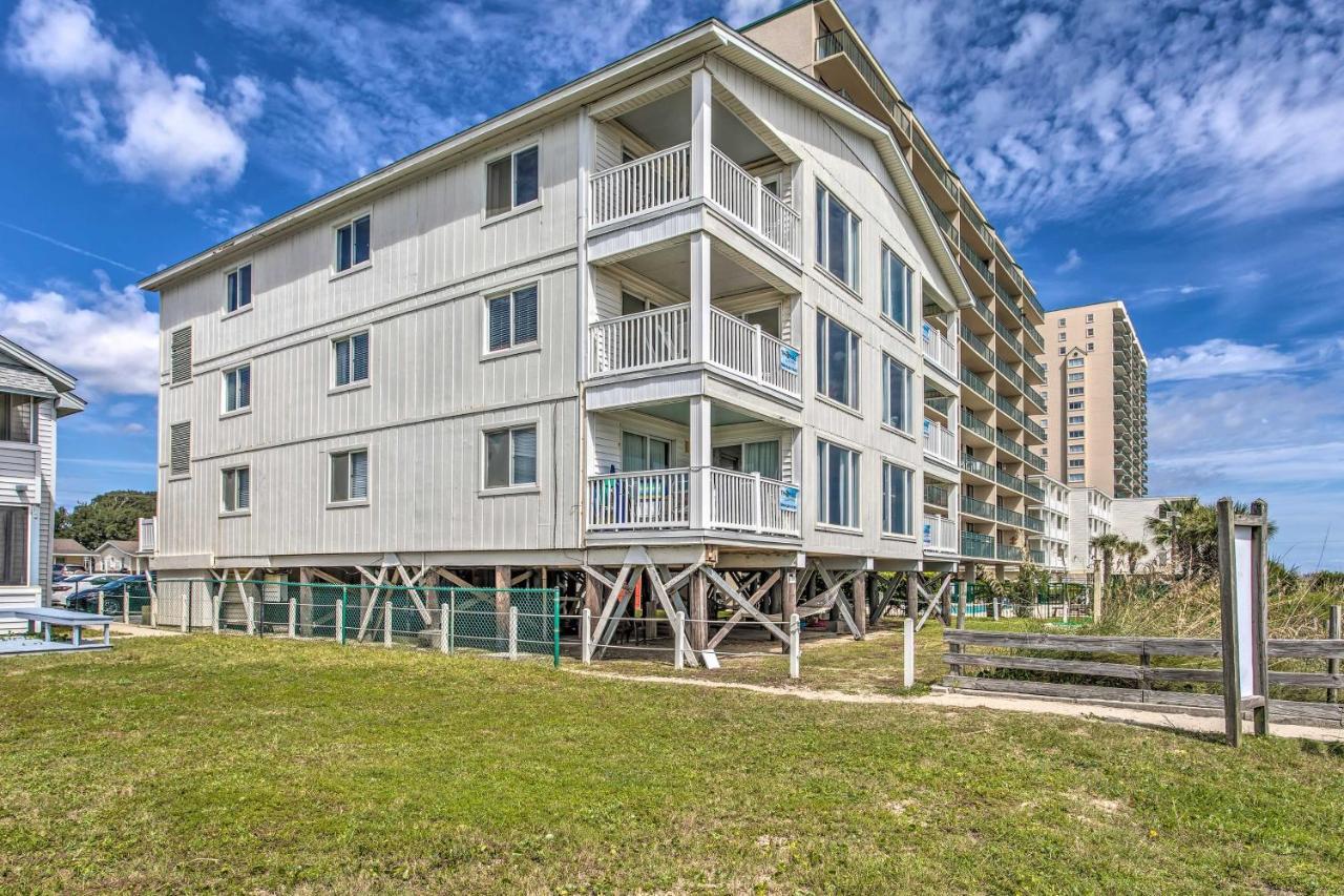 מירטל ביץ' Bright Beachy Condo With Boardwalk Access And Patio! מראה חיצוני תמונה