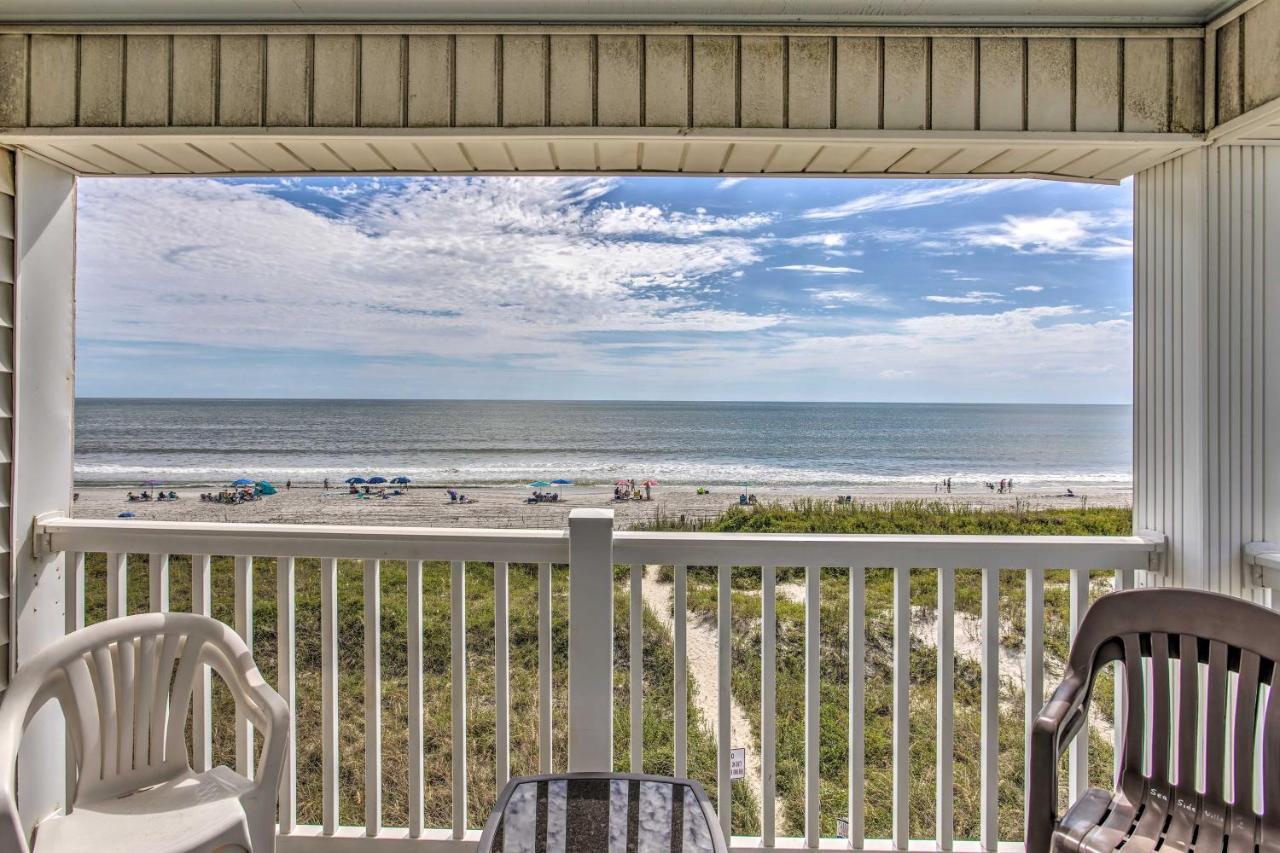 מירטל ביץ' Bright Beachy Condo With Boardwalk Access And Patio! מראה חיצוני תמונה